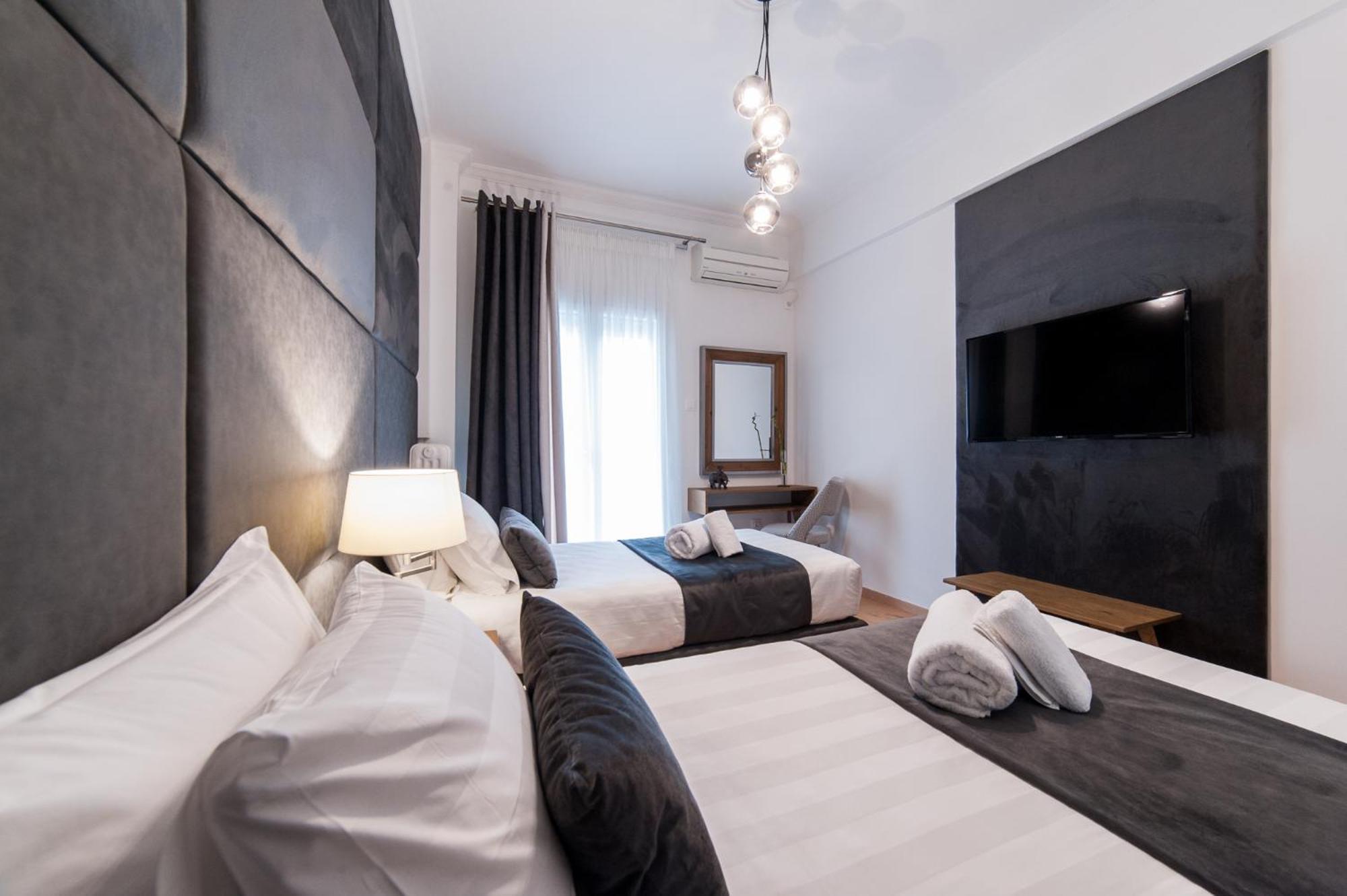 Acropolis View Deluxe Penthouse & Luxury Apartments Aten Rum bild