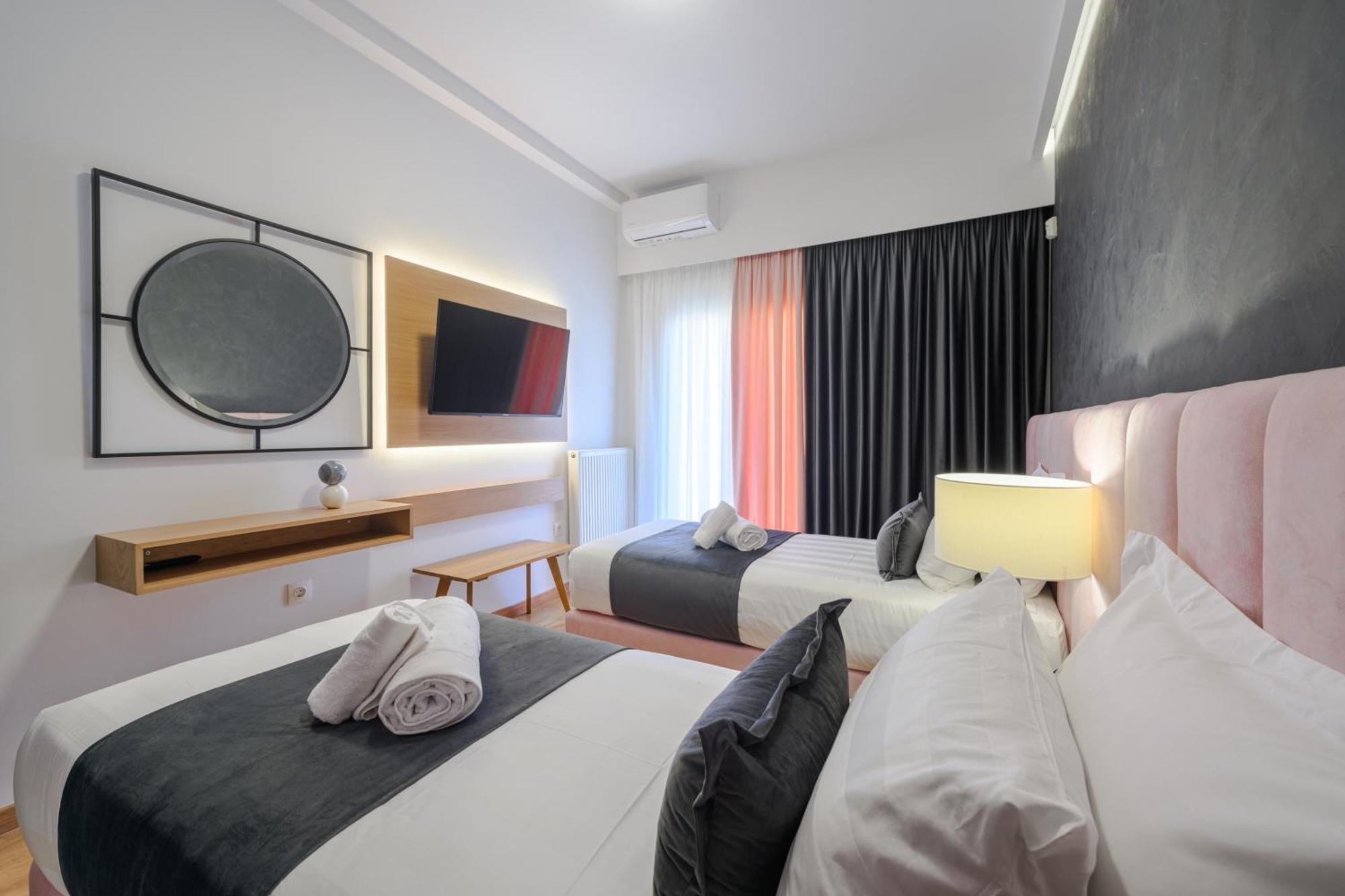 Acropolis View Deluxe Penthouse & Luxury Apartments Aten Rum bild